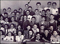 Frank Bright at the Jewish School in Prague c.1938
