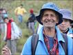 Fabian leading a group of children down the Imbabura mountain