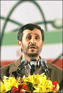 ایران کے صدر محمود احمدی نژاد 