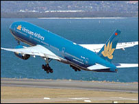 Máy bay của Vietnam Airlines