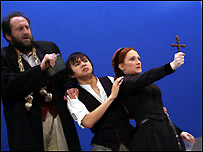 Sir Toby, Fabia and Maria