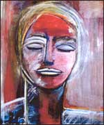 'Diva' painting for Recovery magazine 