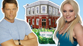 John Partridge and Rita Simons