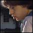 Mick Jagger sendo maquiado