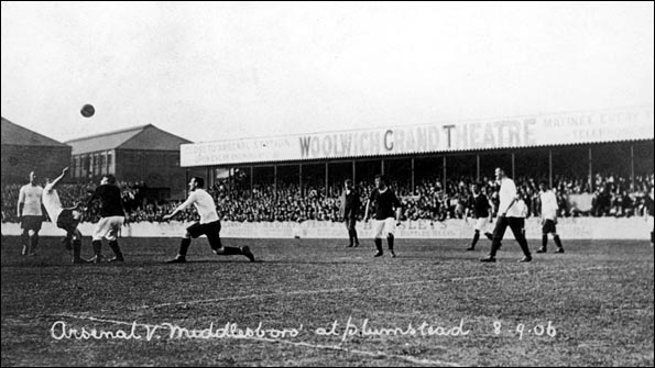 Woolwich Arsenal in action