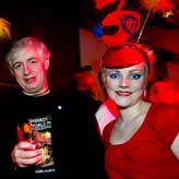 Radio 3 controller, Roger Wright with Radio 3 girl