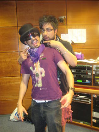 Terry Mardi in the building 