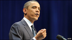 President Barack Obama in Tucson