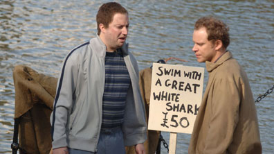 Robert and David as Sir Digby and Ginger