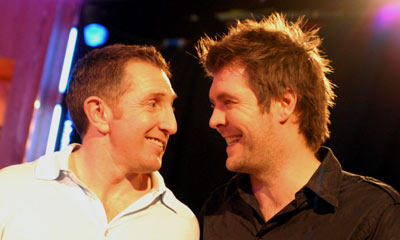 Rhod with Jonathan Davies
