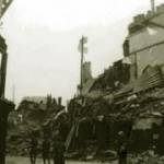 The sight that would have greeted the Smiths' as they walked along Queen Street from Victoria Pier.