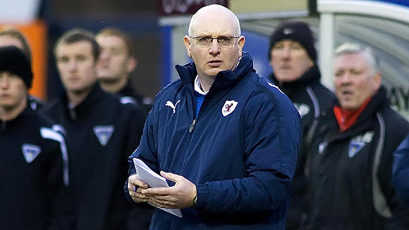 John McGlynn has made steady progress with Raith Rovers since joining in November 2006. Photo: SNS.