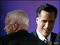 Mitt Romney ve John McCain