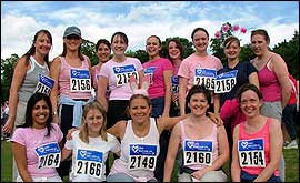 Team get ready to race