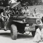 Drivers and Mascot - Meerut - 1945/47