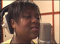 Vula Malinga records Amazing Grace