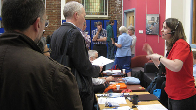 Image from BBC Radio 3 Pianothon, Leeds 2009