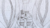The Tardis; Drawing...