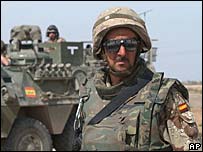Soldado espanhol no Iraque