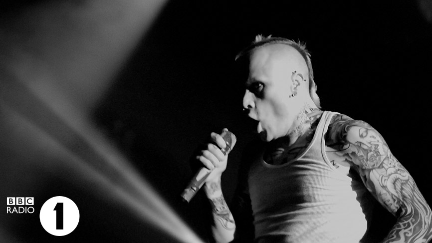 The Prodigy at on the main stage at Big Weekend
