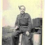 George Jacobs on the day he left home for training. April 1940. Aged 20 years.