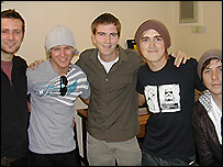 Producer Colin Bloomfield gets in on the act