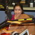 Bollywood legend Asha Bhosle in the Asian Network studio.