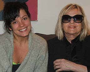 ~Lily Allen and Radio 1's Annie Nightingale