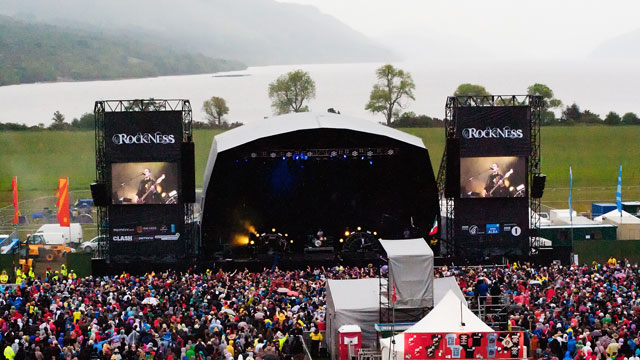 RockNess main stage