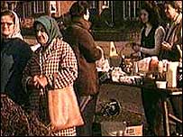 Lofthouse Colliery Disaster 1973 - relatives wait