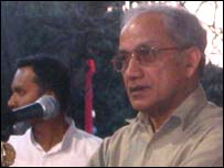 JVP leader Somawansa Amerasinghe