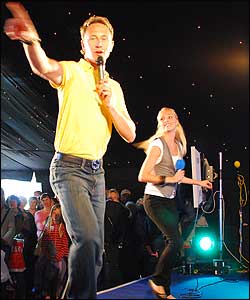 Ian Waite and Camilla Dallerup at RNS '07