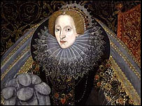 Queen Elizabeth I by an unknown artist, c 1585-1590, National Portrait Gallery