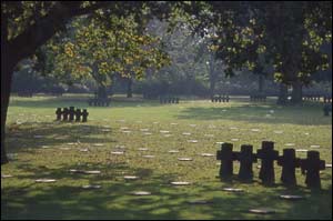 A German war cemetry by Roger Hill.