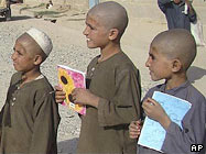 Afghan boys in Lashkar Gah
