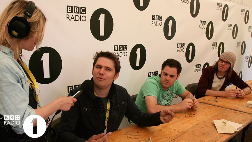 Edith with Scouting For Girls