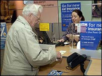 Penzista v Británii