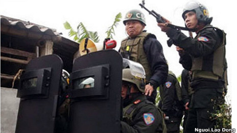 Vụ cưỡng chế đất đai ở Tiên Lãng