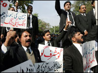 وکلاء کا احتجاج