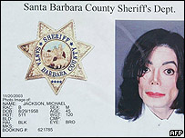 کارت شناسائی مايکل جکسون