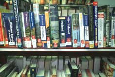 The typical British library.