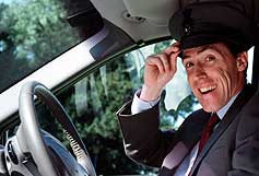 Image: Marion and Geoff with Rob Brydon (pictured) as Keith Barrat 