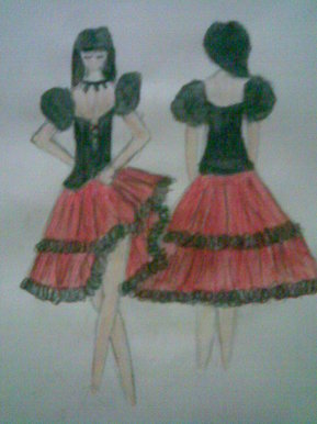 Mexican dress design