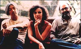 Ryuichi Sakamoto, Jaques and Paula Morlenbaum.