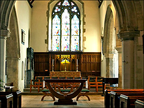 Alter of Holy Trinity church, Cookham (B Hunt) 