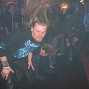 The crowd really get into Darker Shores.