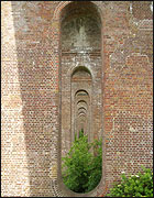 Looking through the viaduct