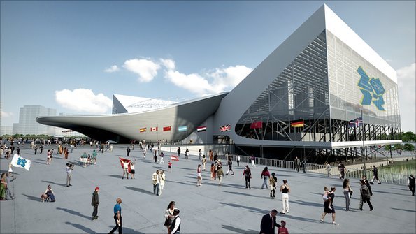 Aquatics Centre (computer-generated image)