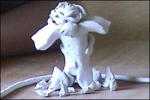 Clay model