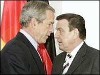 شرودر و بوش